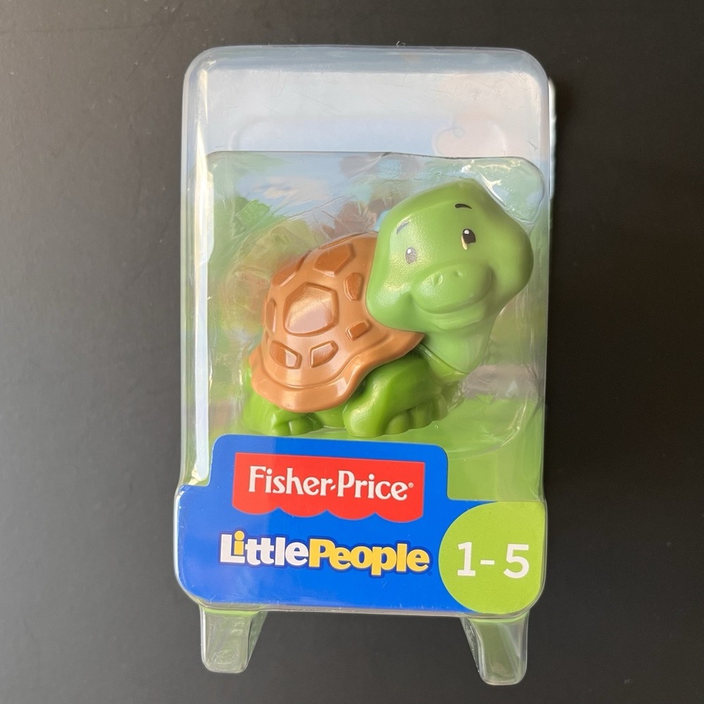 Fisher-Price Little People Turtle Figure Share Care Safari Zoo Replacement NIB